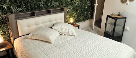 1 soverom, strykejern/-brett, wi-fi og sengetøy