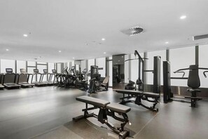 Gym - A Lovely Apt Right Next to Southern Cross Station (Melbourne)