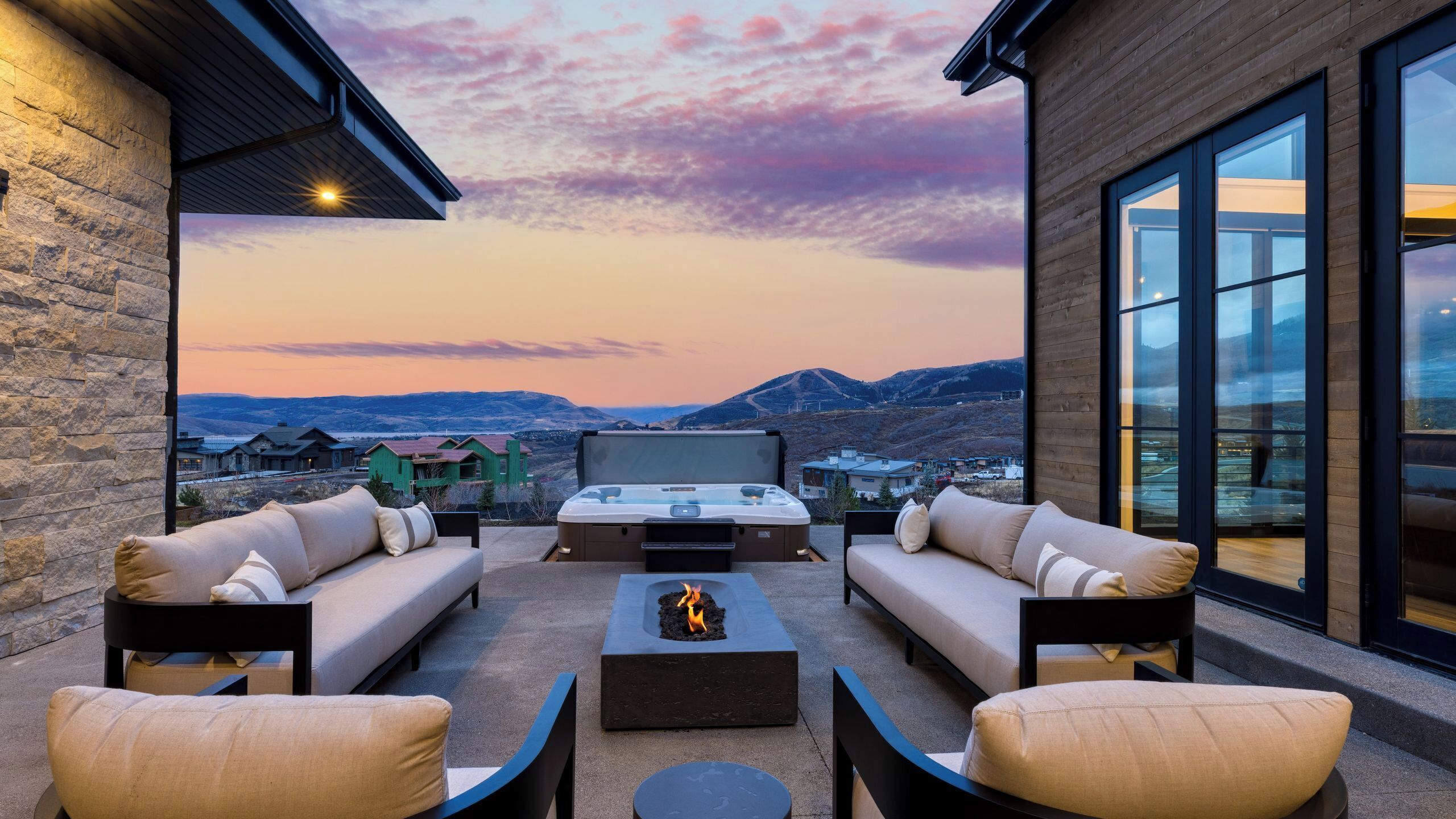 Fachada de la propiedad