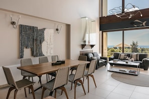 Dining - Villa Phoebeia, Wonderful Sea Views, Outdoor Infinity Pool, Antipata, Kefalonia (Kefalonia)