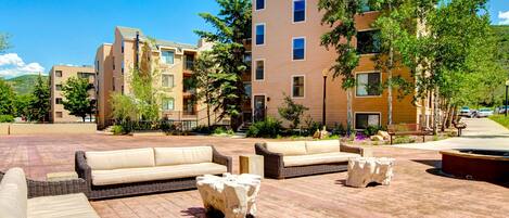 Enceinte de l’hébergement