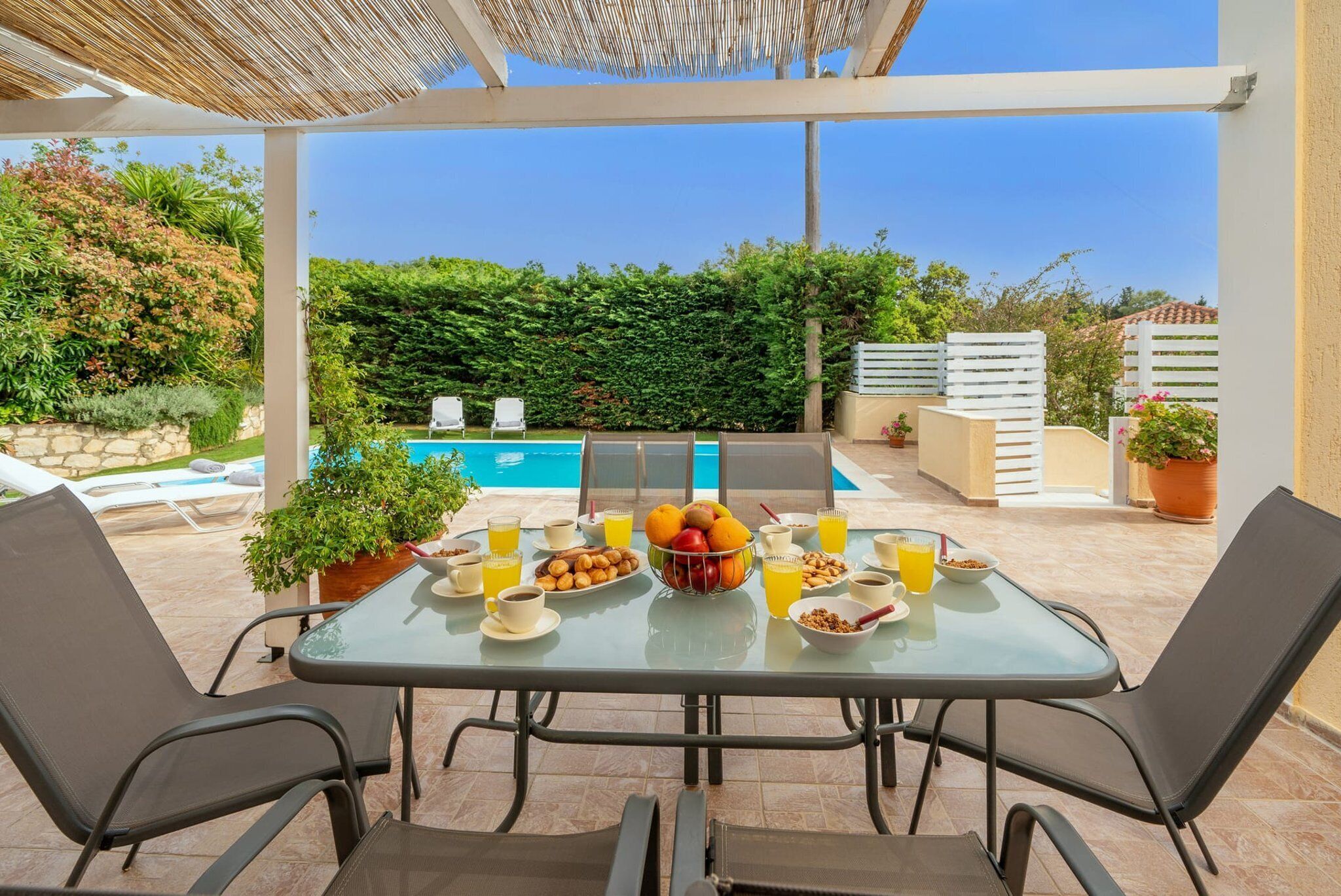 Udendørs spisemuligheder