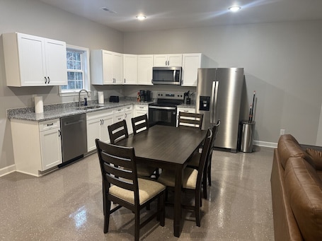 Private kitchen. The Buford T Justice Suite