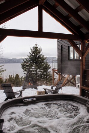 Chalet, hidromasaje, vista al valle | Terraza o patio