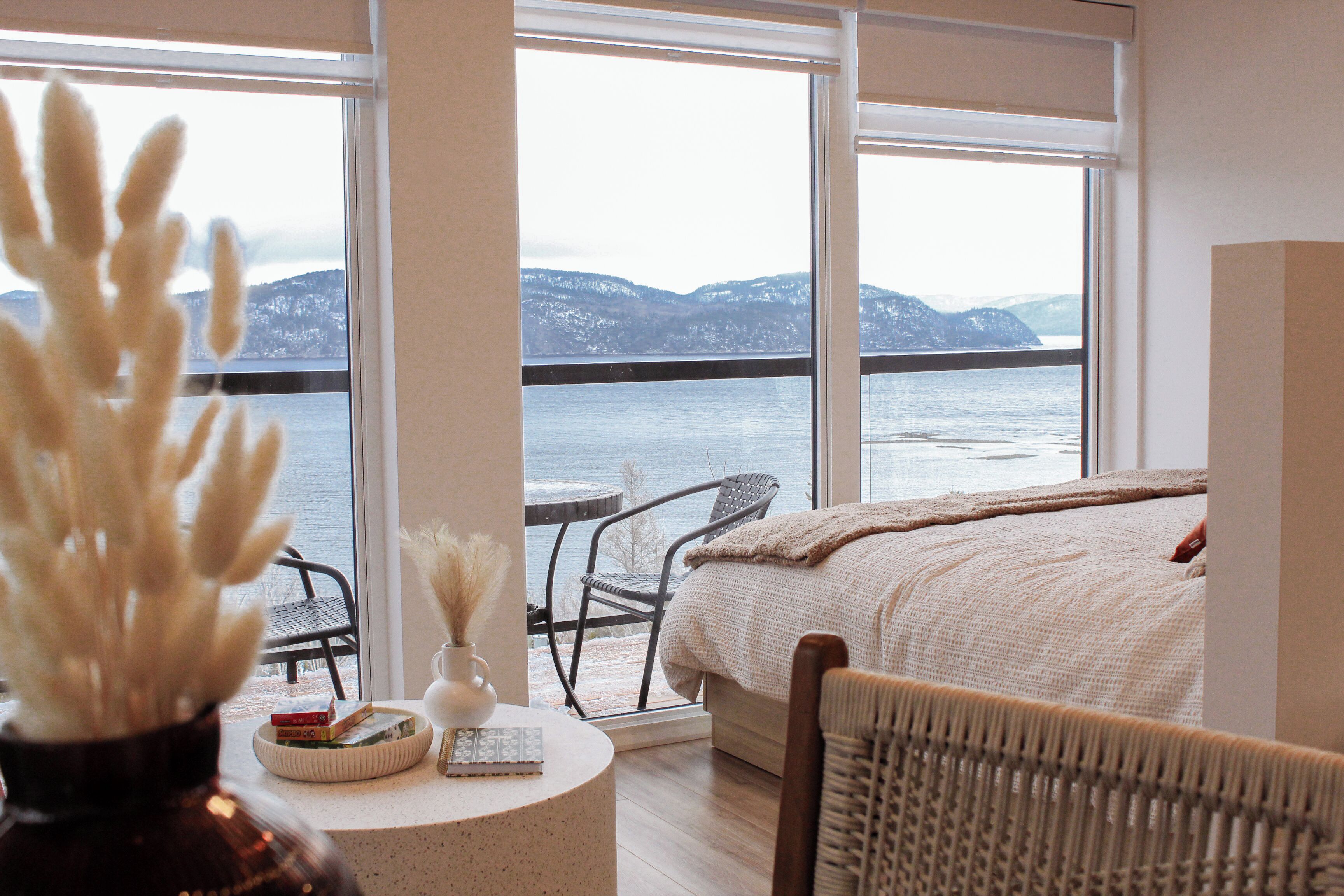 Chalet, bain à remous, vue vallée | Literie de qualité supérieure, Wi-Fi gratuit, draps fournis