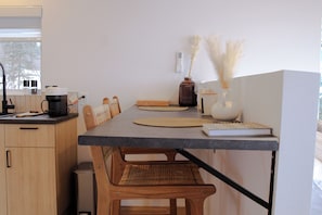 Living area - Refuge du Fjord (Saguenay)