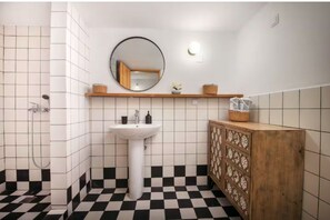 Hair dryer, towels, soap, toilet paper - Traditional Anna's Stone House with Private Pool (Margarites)