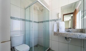 Shower, towels