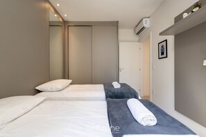Apartamento básico | 3 quartos, Wi-Fi de cortesia