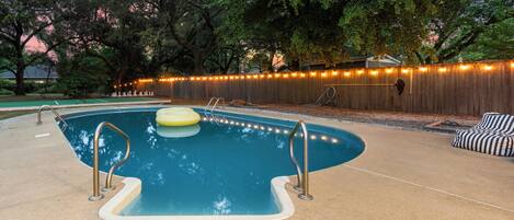 Alberca al aire libre