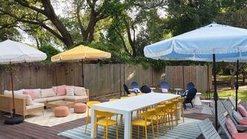 Udendørs spisemuligheder