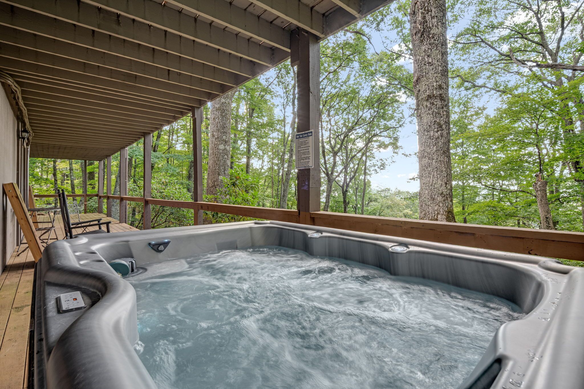 Bain à remous extérieur