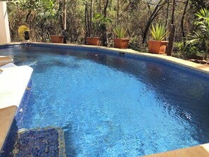 Outdoor pool - Private,Secluded, SALTWATER POOL,near 6 Beaches, Playa Pirates and Playa Minas (Matapalo Santa Cruz Guanacaste)