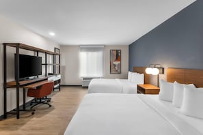 Standard Suite, 2 Queen Beds, Non Smoking | Pillowtop beds, desk, laptop workspace, iron/ironing board - Everhome Suites Clarksville Ft. Campbell Area by Choice Hotels (Clarksville)