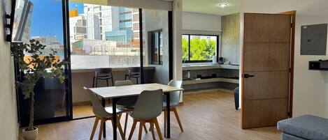 Apartamento básico | Zona de estar