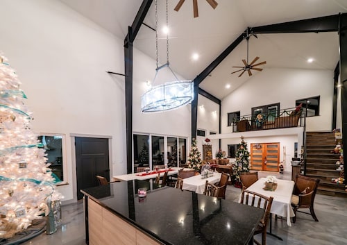 The 4-bedroom Brook House Barndominium is the perfect space for you!