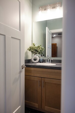 Bathroom - Modern Vibes in the 19th Ward (Rochester)