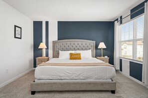7 bedrooms, iron/ironing board, travel cot, free WiFi - Gated 7BR Resort Villa w/ Private Heated & Lighted Pool | Corner Lot Near Disney (Kissimmee)