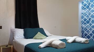 Chambre Double Standard, patio, vue cour intérieure