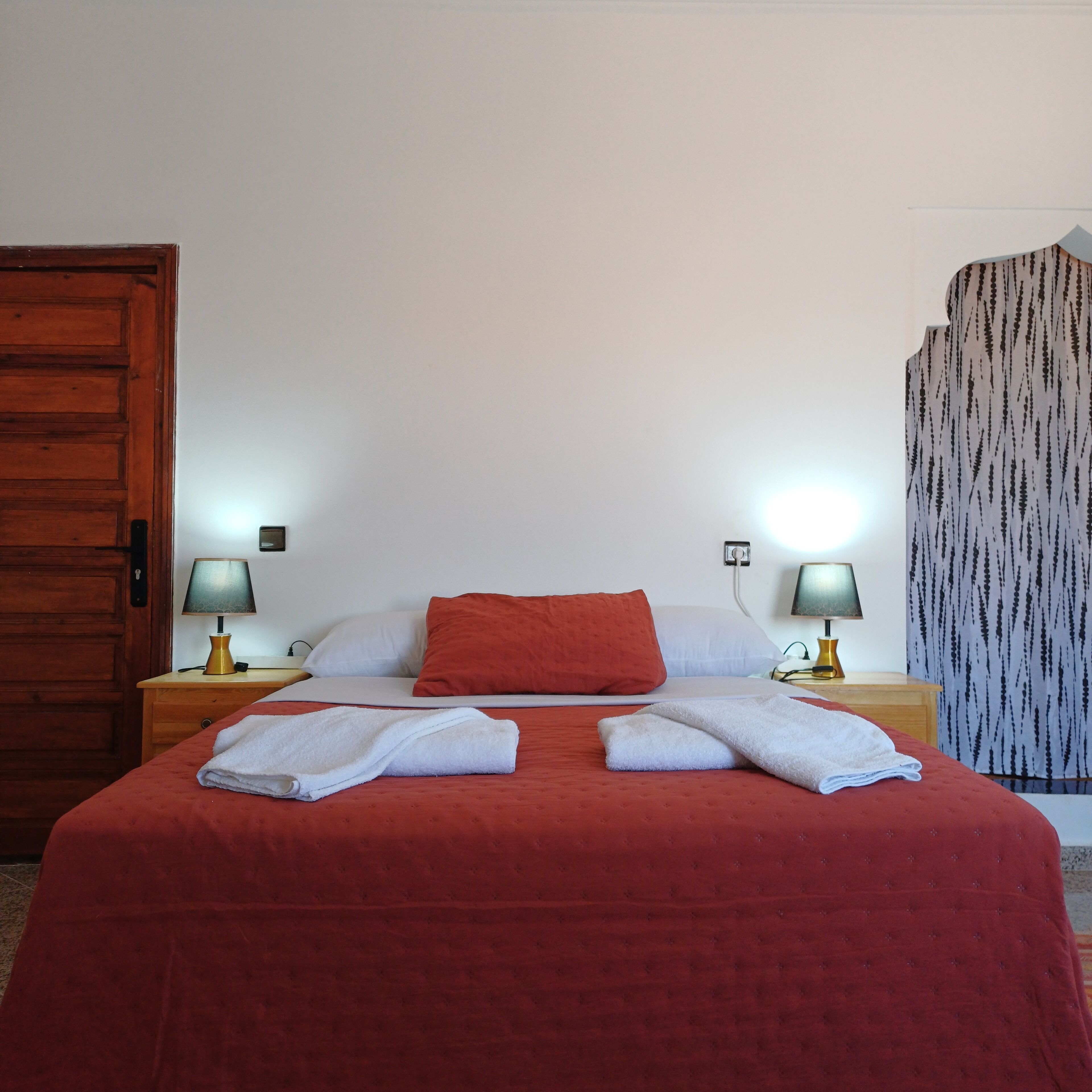 Wifi gratis y ropa de cama