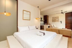 WiFi, bed sheets - Refugio de Diseñador con Bañera y Terraza Privada (Tulum)