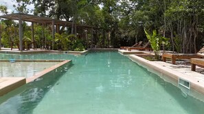 Pool - Escapada Diciembre: 2 Recámaras Albercas Gym WiFi (Tulum)