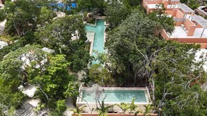 Pool - Escapada Diciembre: 2 Recámaras Albercas Gym WiFi (Tulum)