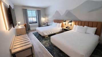 Standardzimmer, 2 Queen-Betten, barrierearm, Nichtraucher (Bathtub w/ Grab Bars)