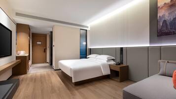 Habitación Deluxe, 1 cama de matrimonio grande, no fumadores, vistas a la ciudad