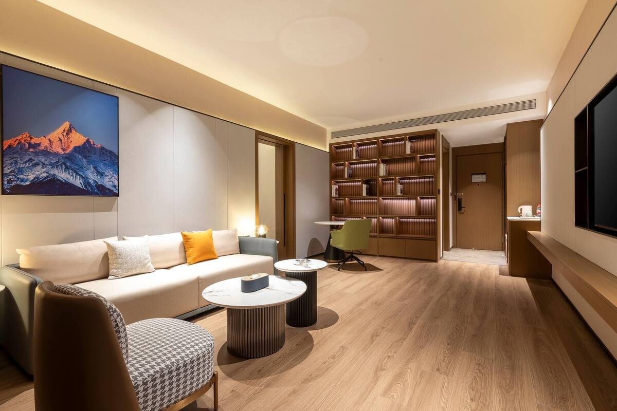 Suite Eksekutif, 1 Tempat Tidur King, Bebas Asap Rokok, pemandangan kota