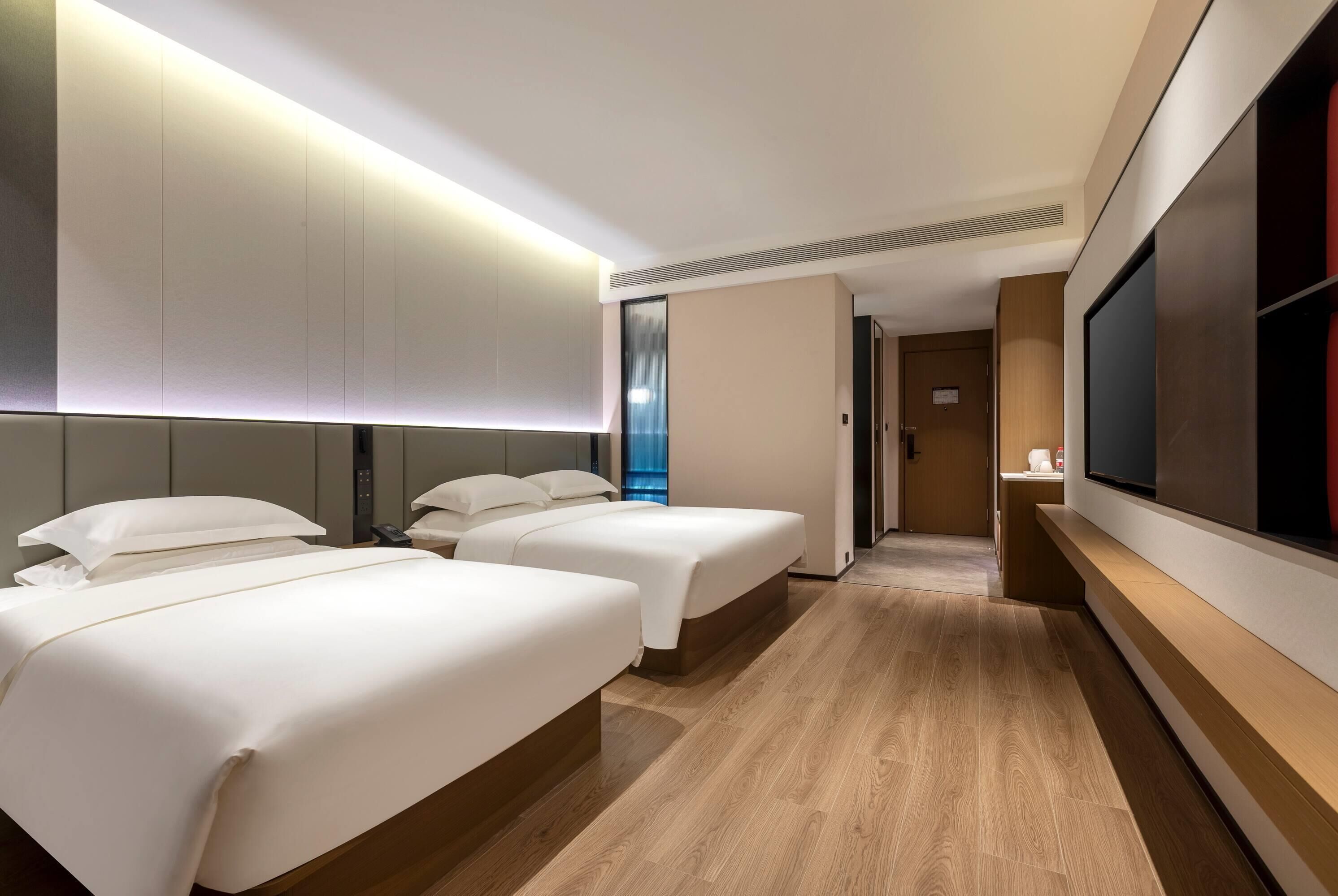 Kamar Superior, 2 Tempat Tidur Twin, Bebas Asap Rokok, pemandangan kota