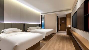 高級客房, 2 張單人床, 非吸煙房, 城市景