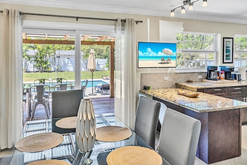 Stunning Tropical Pool House Delray Near The Beach