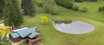 Charming Cabin w/ Hot Tub, Pool Table, and Fishing