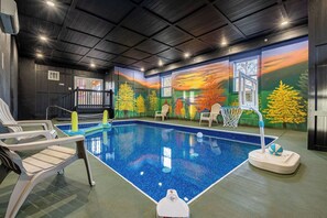 Inomhuspool och uppvärmd pool