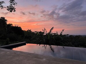 Pool - Tranquil Hillside 3-Bedroom Home with Nosara Ocean Views (Arenals de Nosara)