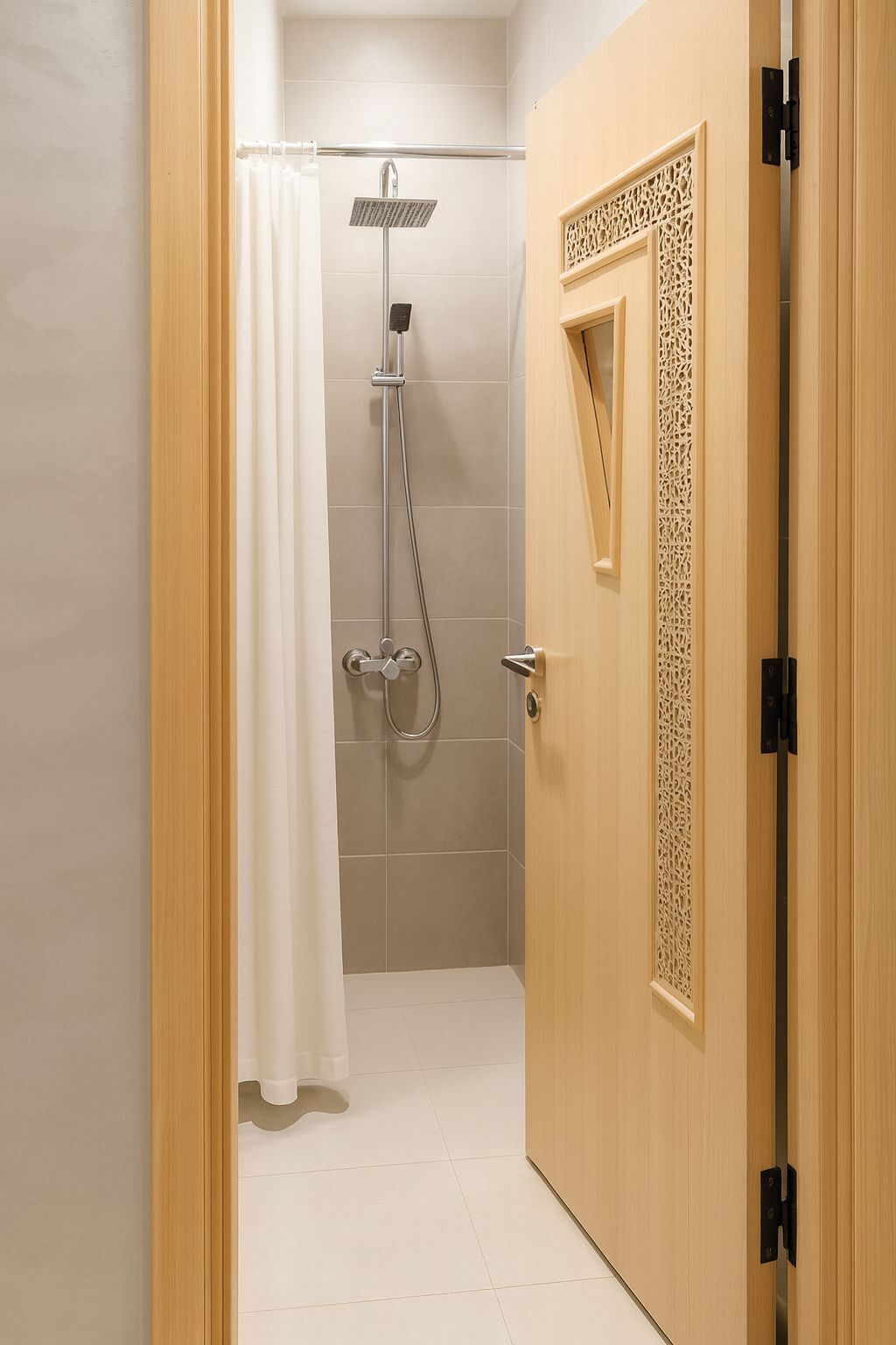 Bidet, håndklæder, Sæbe, Toiletpapir