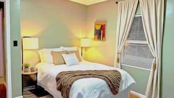 3 makuuhuonetta, ilmainen Wi-Fi, vuodevaatteet