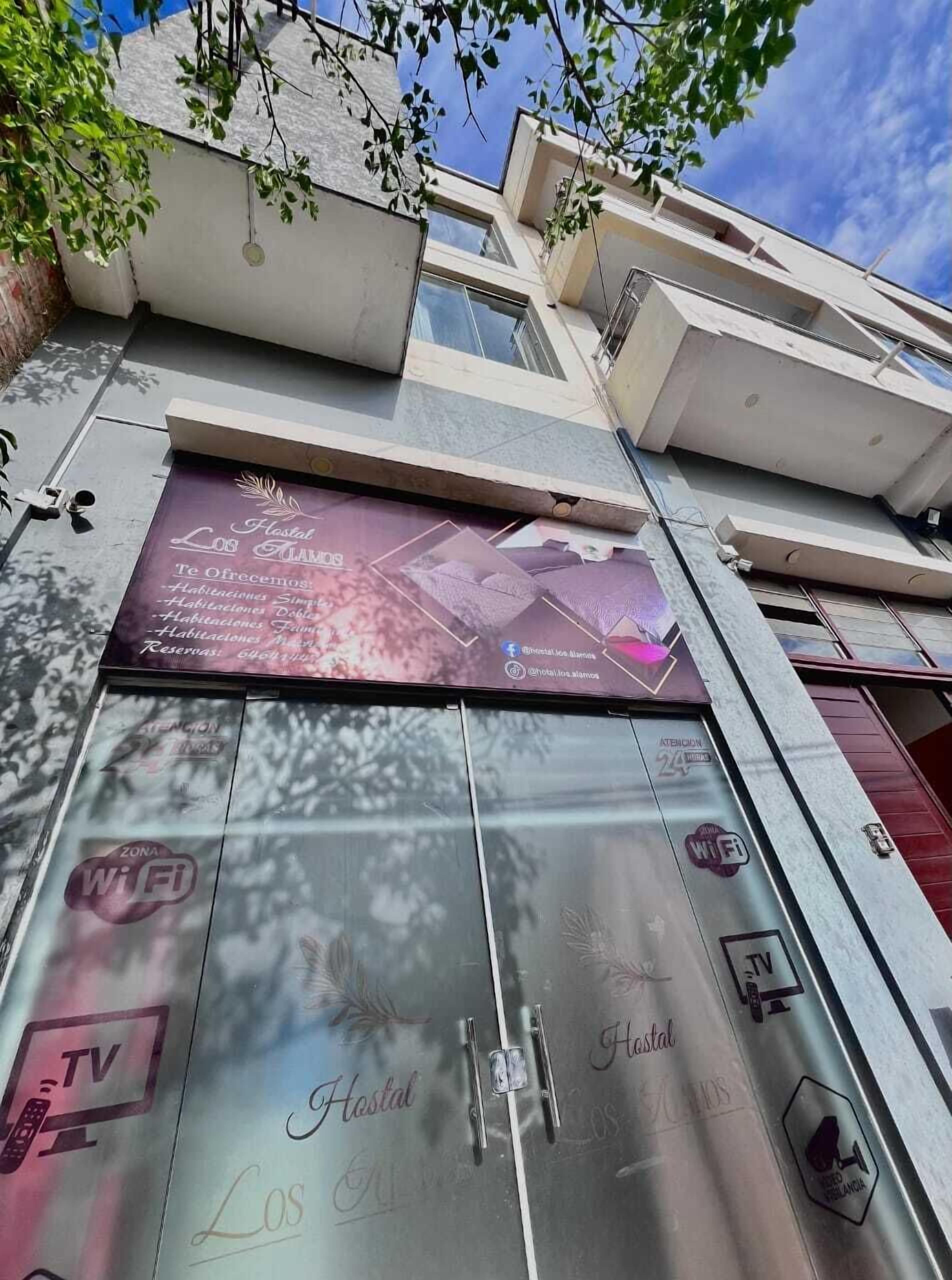 Majoituspaikan julkisivu