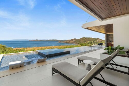 NEW Listing. 180° Ocean Views.  5 Bed - 6 Bath Walk to beach. Game Room