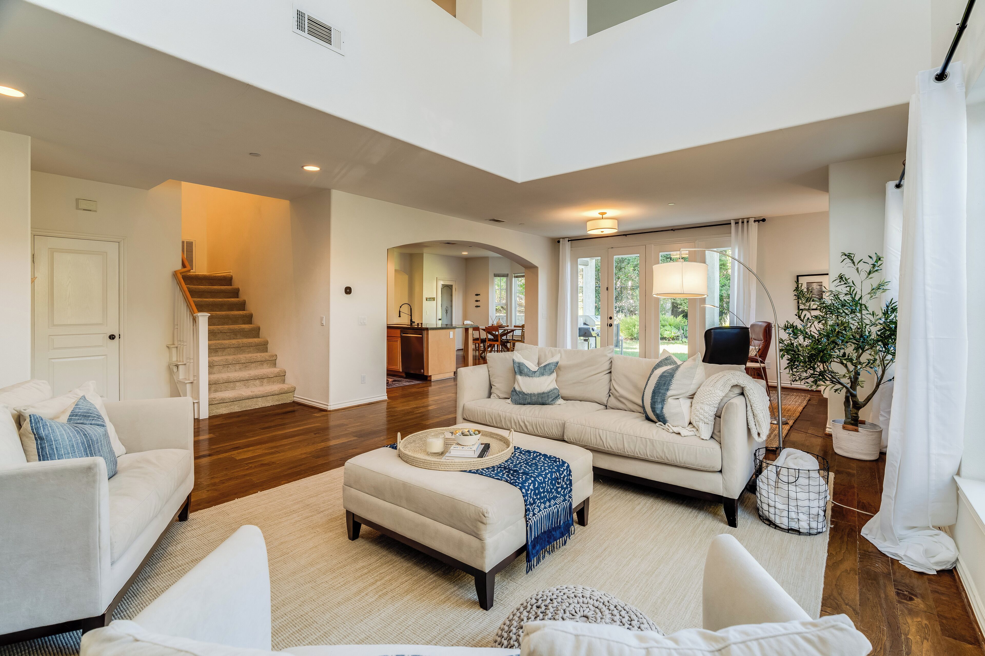 TV connectée, cheminée