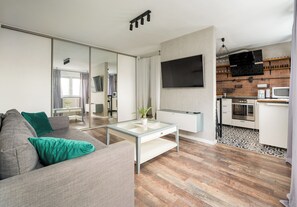 Living area - Elbląska Deluxe Apartment (Warszawa)