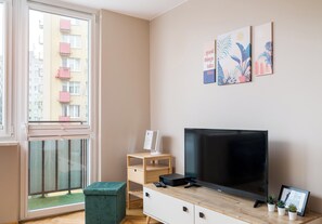 Living area - Saska Kępa Serene Studio (Warszawa)