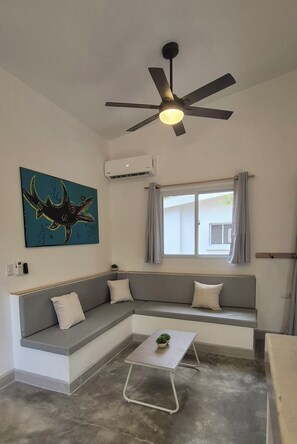 Living area - House steps from the beach Playa Guasacate- Popoyo (Las Salinas)