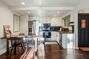 Fridge, microwave, oven, stovetop - Elkhorn Bluff Condo | Hot Tub | Pool | Skiing (Sun Valley)
