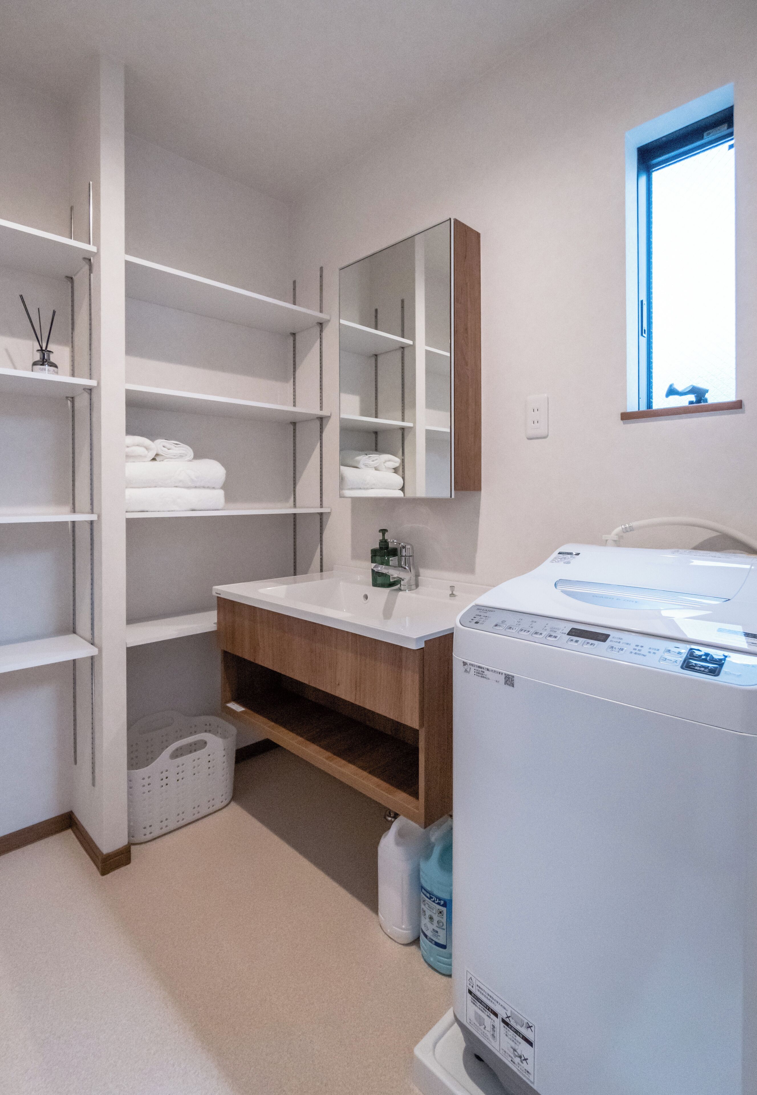 Separate tub and shower, hair dryer, towels, soap