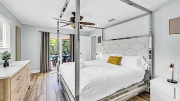 Iron/ironing board, WiFi, bed sheets