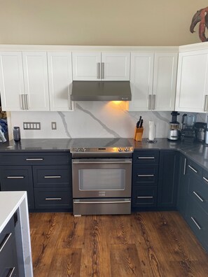 Private kitchen -  Premium Year-round lakefront Cottage. Bring the entire family or 2 Pet friendly (Falcon Lake)