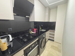 Een oven, een kookplaat