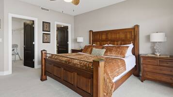 4 bedrooms, travel crib, WiFi, bed sheets